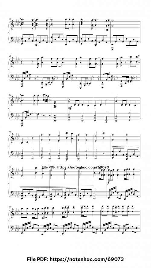 LAST RESORT piano sheet music free pdf