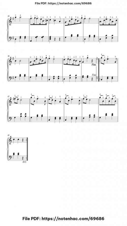 Le Sylphe Mazurka No.9 piano sheet music free pdf