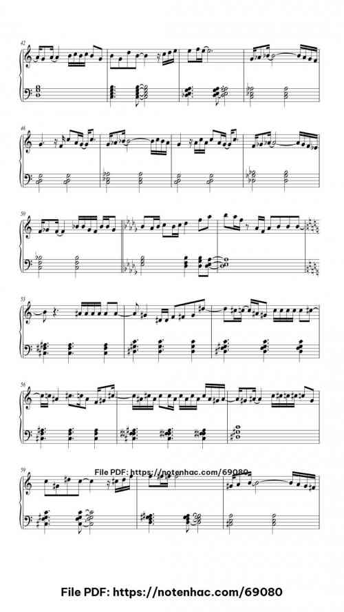 Leave the Door Open by Bruno Mars/Anderson .Paak Level Mid-Advanced 7 Leave the Door Open piano sheet music free pdf