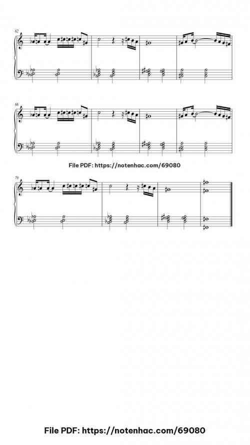 Leave the Door Open by Bruno Mars/Anderson .Paak Level Mid-Advanced 8 Leave the Door Open piano sheet music free pdf