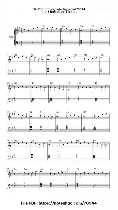 love theme from the godfather