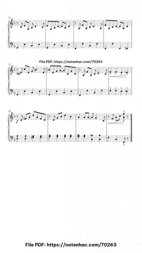 Maple Leaf Rag piano sheet music free pdf