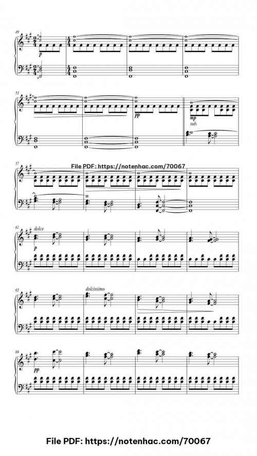Mountain - Ludovico Einaudi piano sheet music free pdf