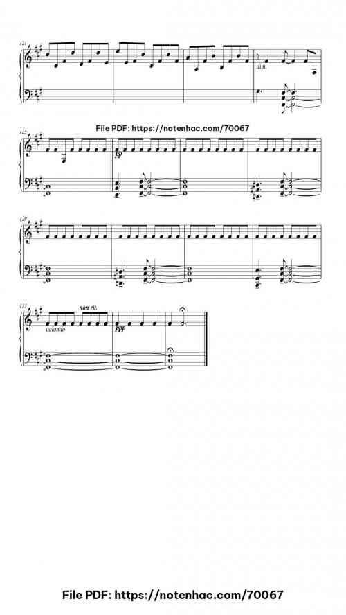 Mountain - Ludovico Einaudi piano sheet music free pdf