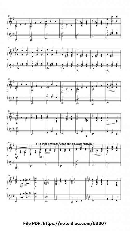 My Favorite Things by Rodgers & Hammerstein Level Intermediate 5 My Favorite Things piano sheet music free pdf