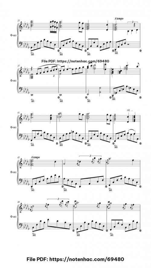 Nocturne piano sheet music free pdf