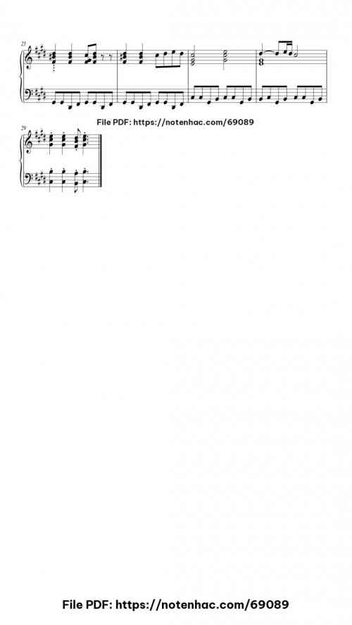 One Way Ticket by Eruption Level Intermediate 4 One Way Ticket piano sheet music free pdf