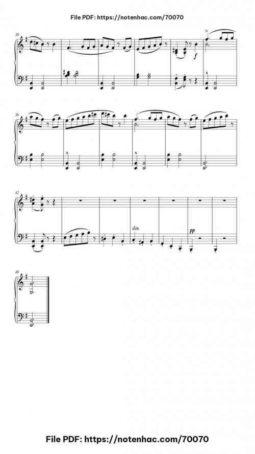 Orientale, Op. 22 piano sheet music free pdf