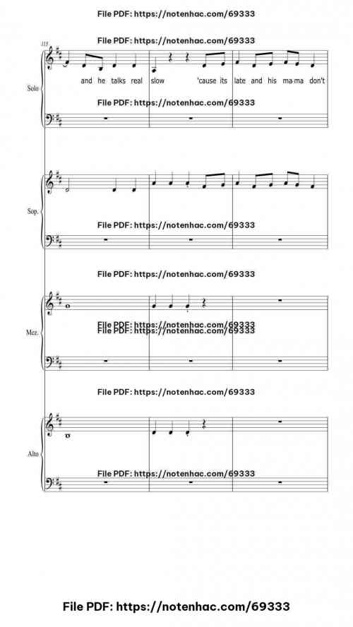 Our Song piano sheet music free pdf