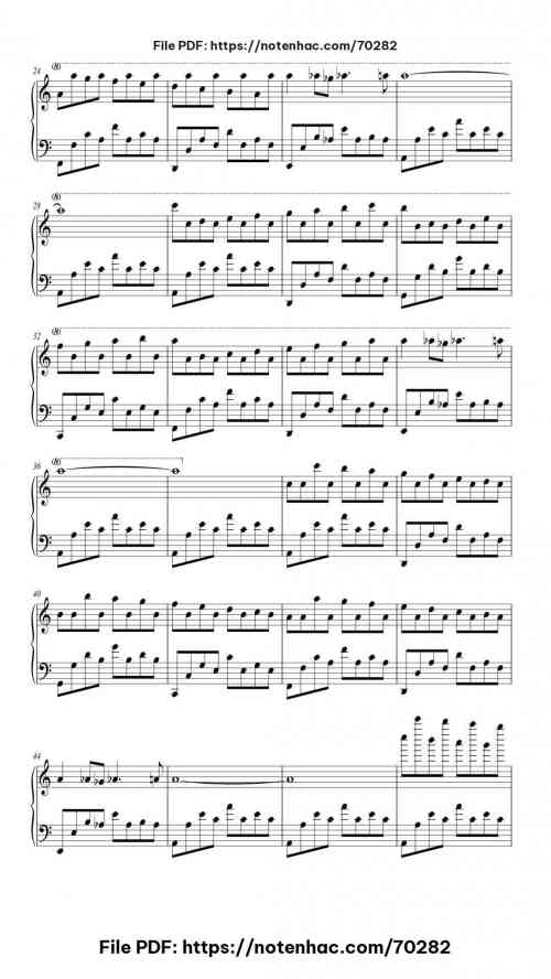 Passacaglia piano sheet music free pdf