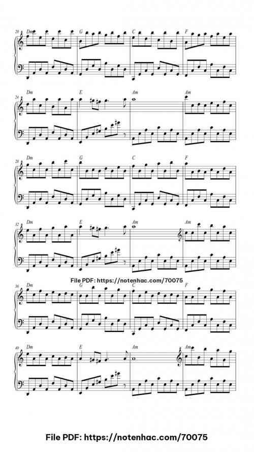Passacaglia in G Minor on a Theme by George Frideric Handel piano sheet music free pdf