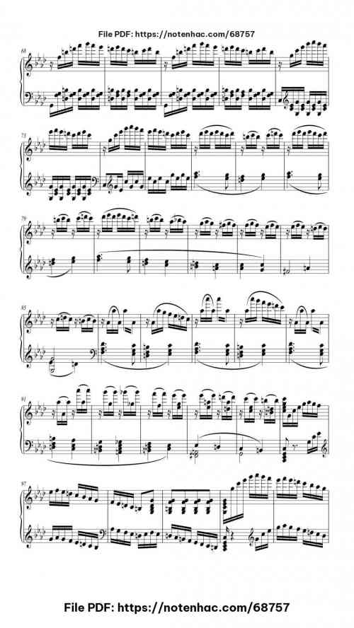 Piano Sonata No. 23 in F Minor, Op. 57 "Appassionata": III. Allegro ma non troppo piano sheet music free pdf