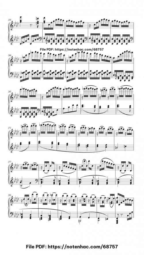 Piano Sonata No. 23 in F Minor, Op. 57 "Appassionata": III. Allegro ma non troppo piano sheet music free pdf
