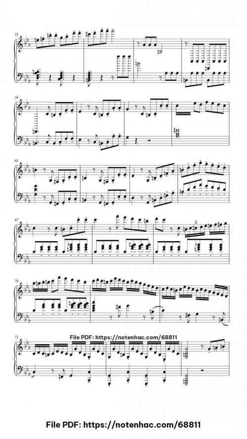 Piano Sonata No. 5 in C Minor, Op. 10, No. 1: I. Allegro by Ludwig van Beethoven Level Mastery 41 Piano Sonata No. 5 in C Minor, Op. 10, No. 1: I. Allegro piano sheet music free pdf
