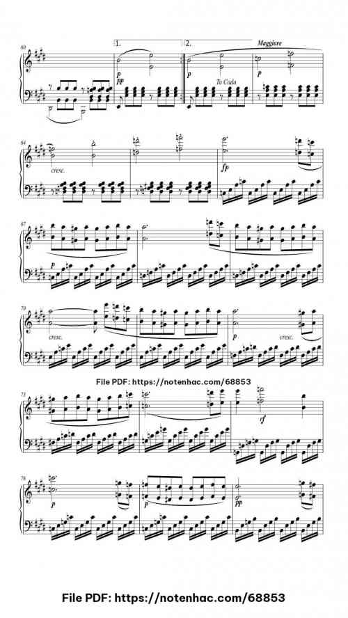 Piano Sonata No. 9 in E Major, Op. 14 No. 1 piano sheet music free pdf