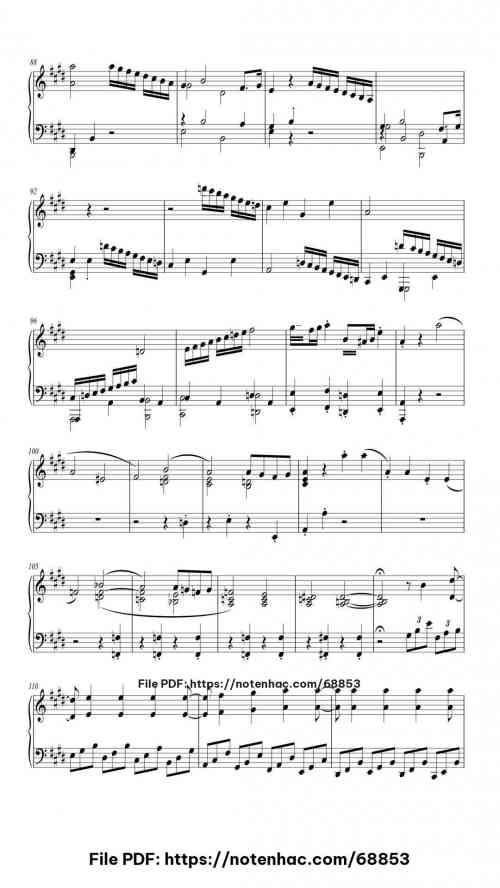 Piano Sonata No. 9 in E Major, Op. 14 No. 1 piano sheet music free pdf