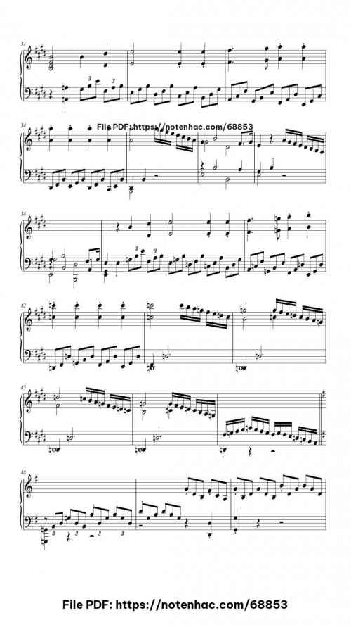 Piano Sonata No. 9 in E Major, Op. 14 No. 1 piano sheet music free pdf
