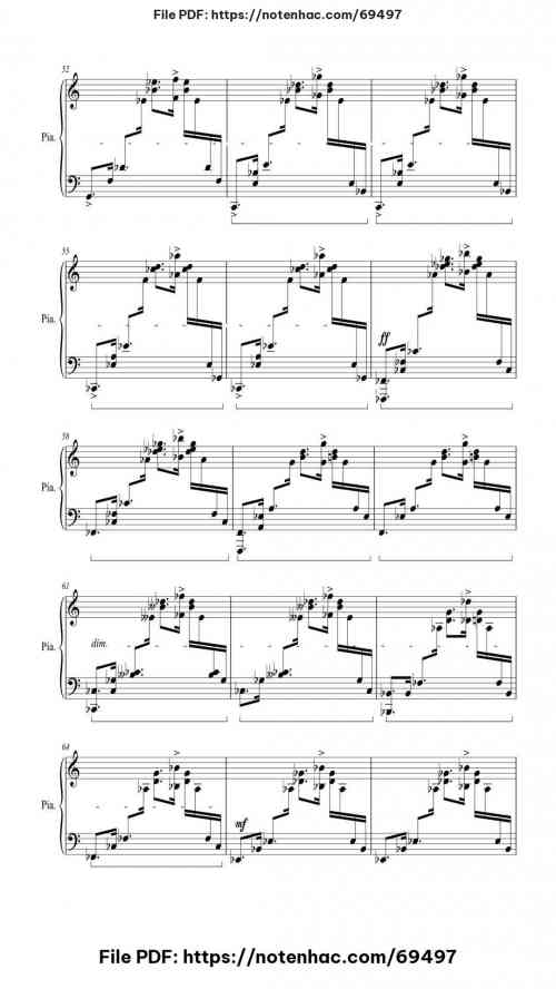 Prelude and Fugue in Eb Minor piano sheet music free pdf