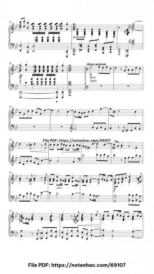 Prelude and Fugue in G Minor, BWV 558 piano sheet music free pdf