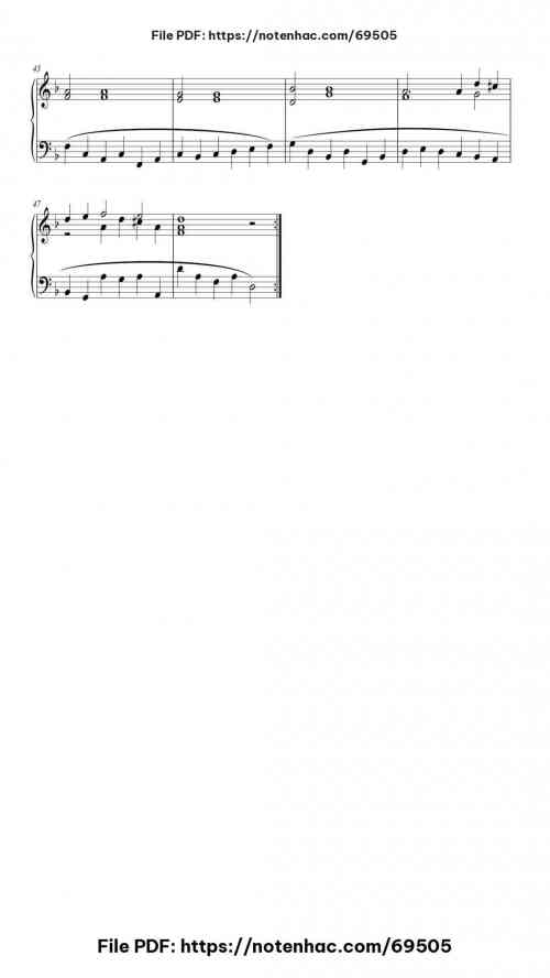 Sarabande piano sheet music free pdf