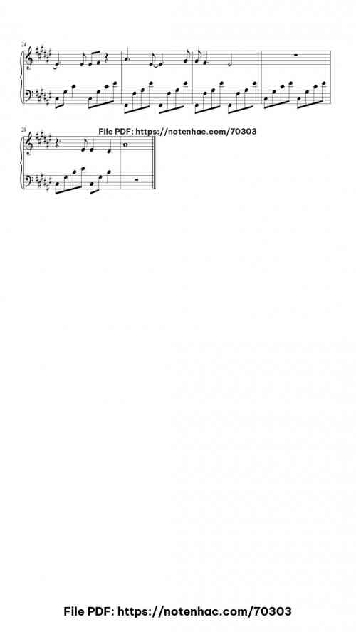 Seconds piano sheet music free pdf