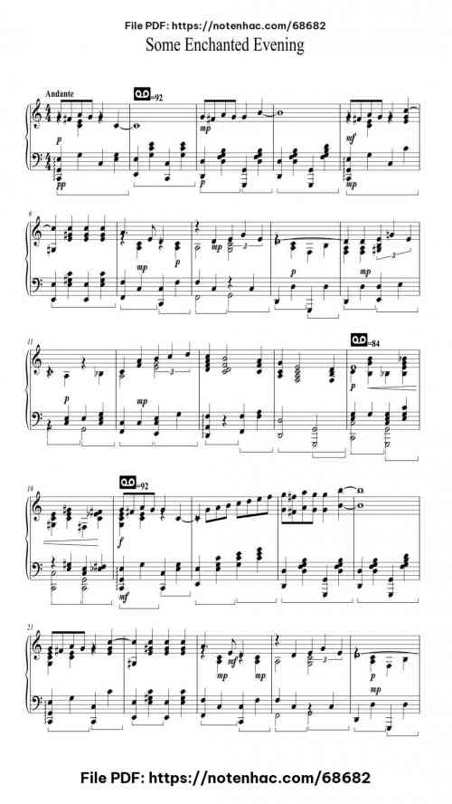 some enchanted evening from south pacific