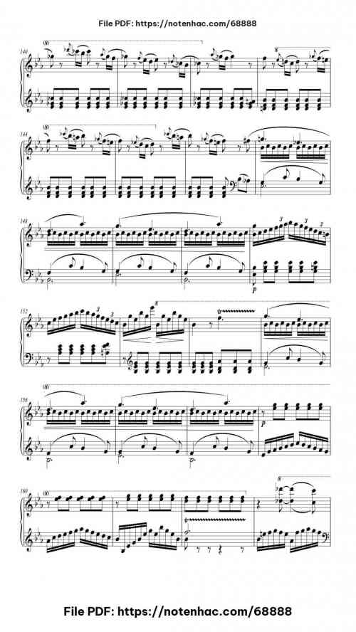 Sonata No. 26 in E-flat Major, Op. 81a "Les Adieux": III. Das Wiedersehen (Vivacissimamente) by Ludwig van Beethoven Level Advanced 16 Sonata No. 26 in E-flat Major, Op. 81a "Les Adieux": III. Das Wiedersehen (Vivacissimamente) piano sheet music free pdf