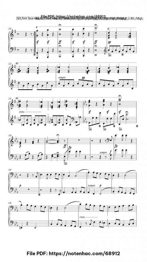 Sonata No. 29 in B-flat Major, Op. 106 "Hammerklavier": I. Allegro piano sheet music free pdf