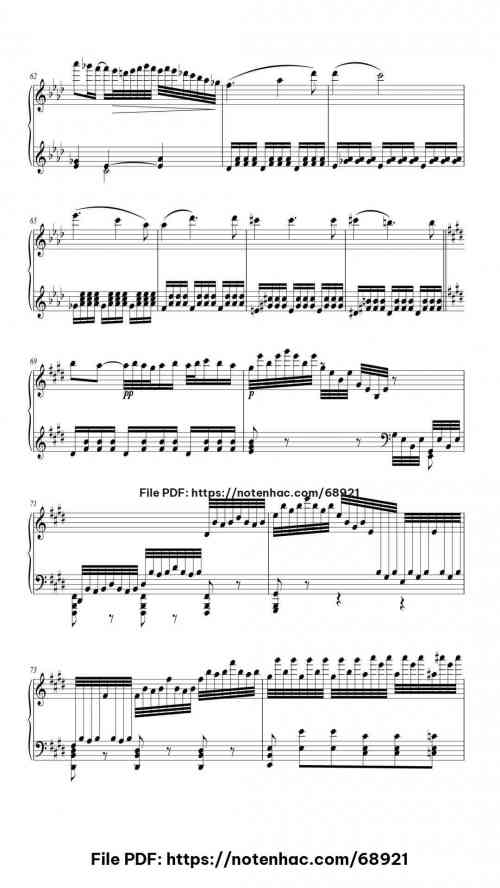 Sonata No. 31 in A-flat Major, Op. 110: I. Moderato cantabile molto espressivo piano sheet music free pdf