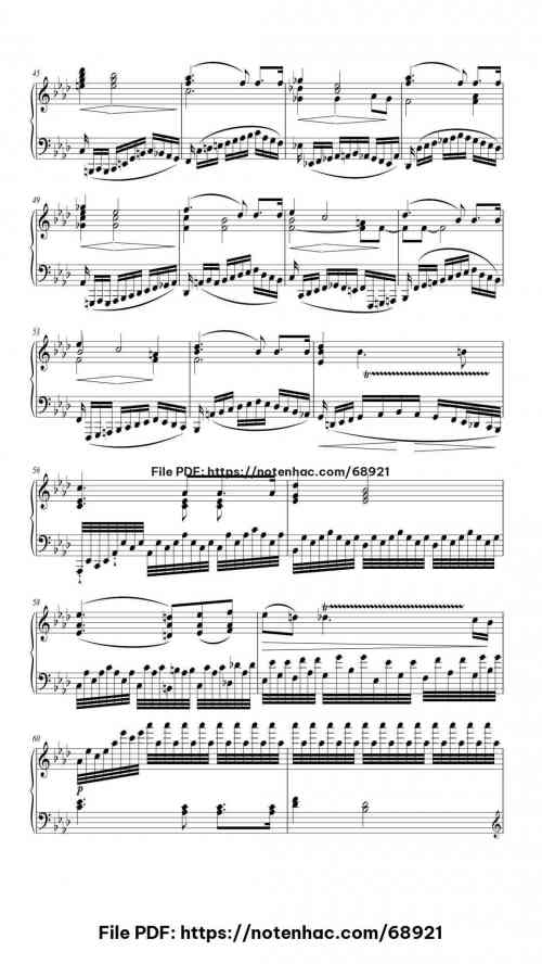 Sonata No. 31 in A-flat Major, Op. 110: I. Moderato cantabile molto espressivo piano sheet music free pdf