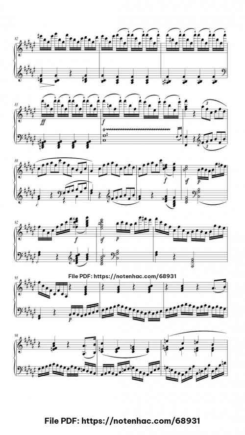 Sonate No. 24 in F-sharp Major, Op. 78 "À Thérèse": I. Adagio cantabile - Allegro ma non troppo piano sheet music free pdf