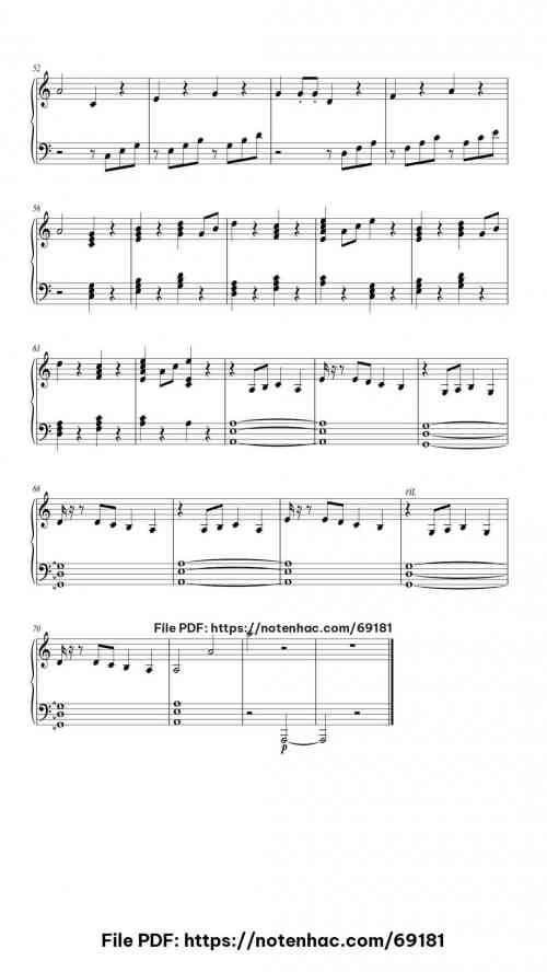 Stampede piano sheet music free pdf