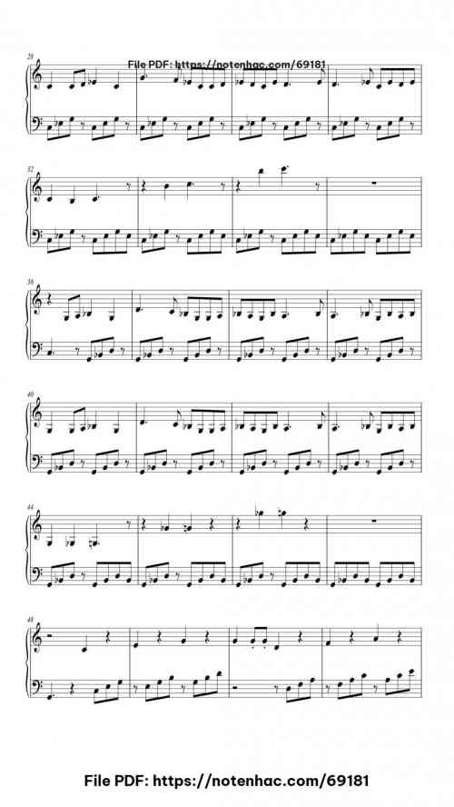 Stampede piano sheet music free pdf