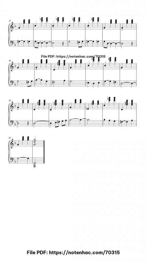 The Godfather Waltz piano sheet music free pdf