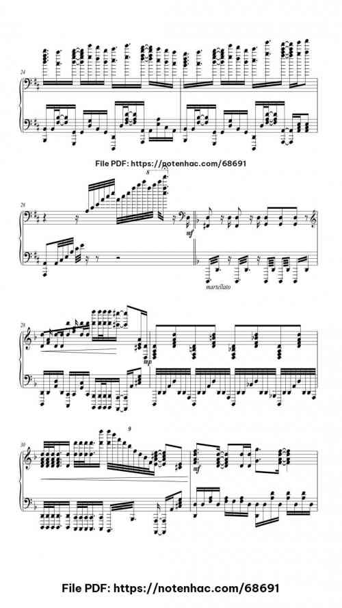 THE HERO !! by KANA-BOON Level Advanced 10 THE HERO !! piano sheet music free pdf