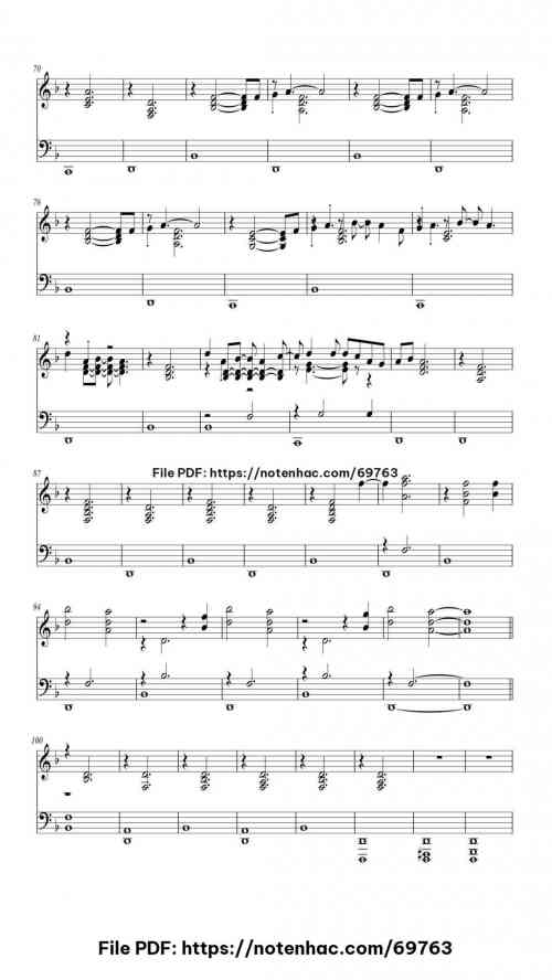 The Last Man piano sheet music free pdf
