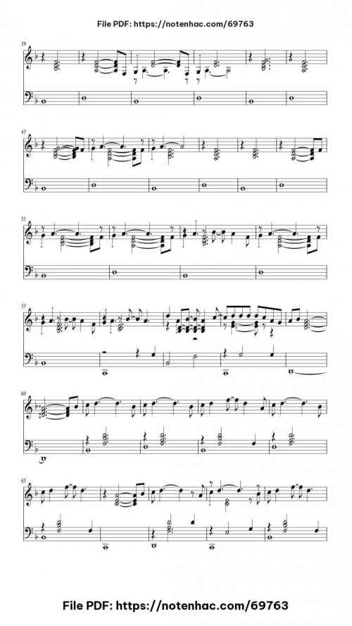 The Last Man piano sheet music free pdf