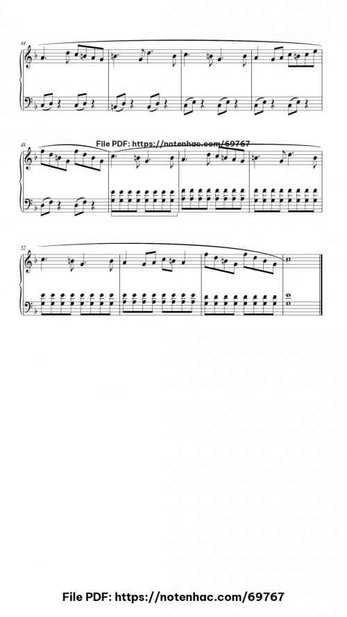 The Major Contest Piano Solo piano sheet music free pdf