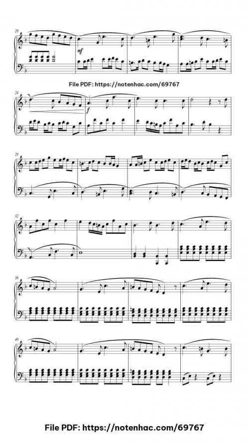The Major Contest Piano Solo piano sheet music free pdf
