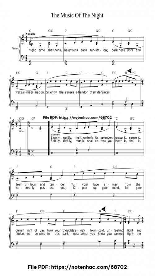 the music of the night