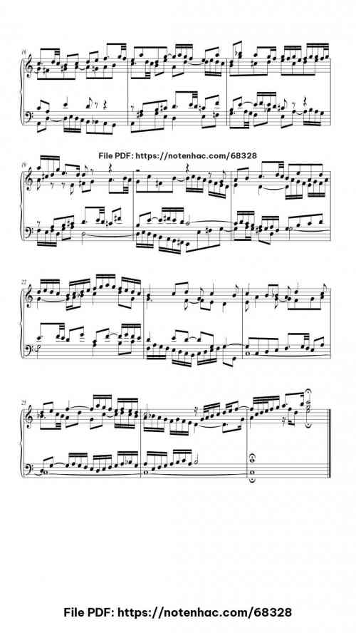 The Well-Tempered Clavier, Book 1: Prelude and Fugue No. 1 in C Major, BWV 846 by Johann Sebastian Bach Level Intermediate 4 The Well-Tempered Clavier, Book 1: Prelude and Fugue No. 1 in C Major, BWV 846 piano sheet music free pdf