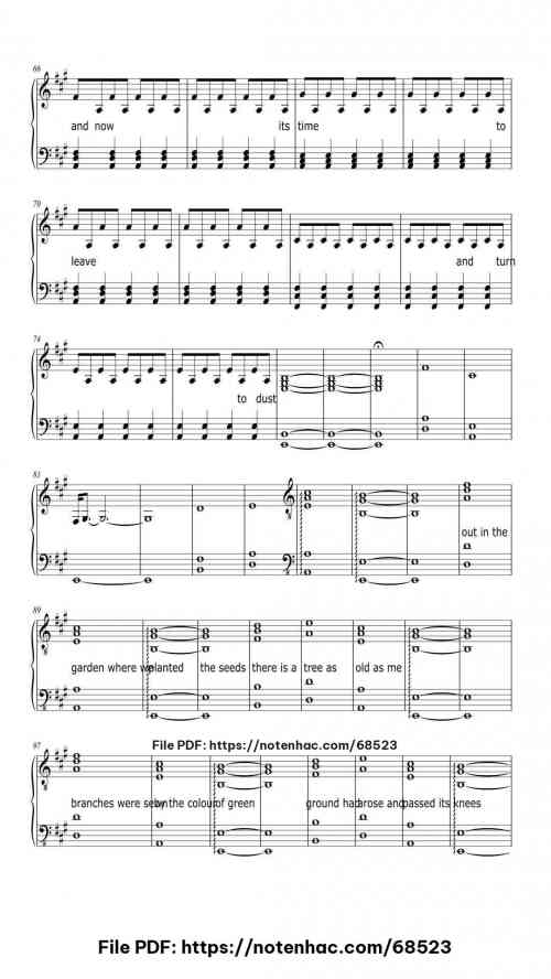 To Build a Home by The Cinematic Orchestra Level Intermediate 9 To Build a Home piano sheet music free pdf