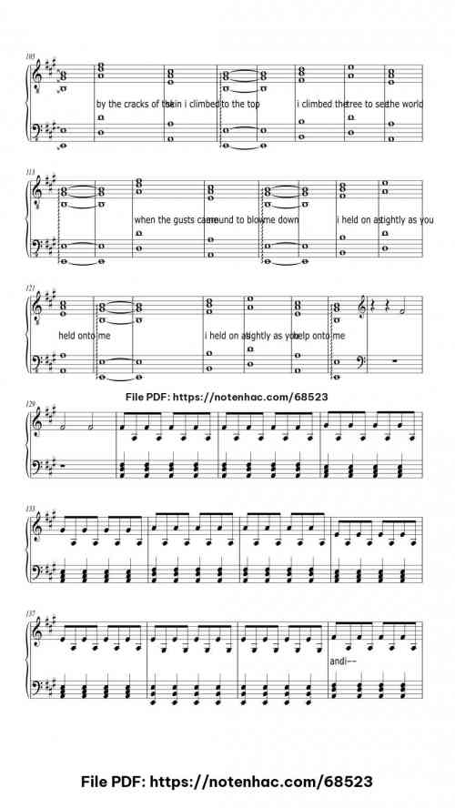 To Build a Home by The Cinematic Orchestra Level Intermediate 10 To Build a Home piano sheet music free pdf