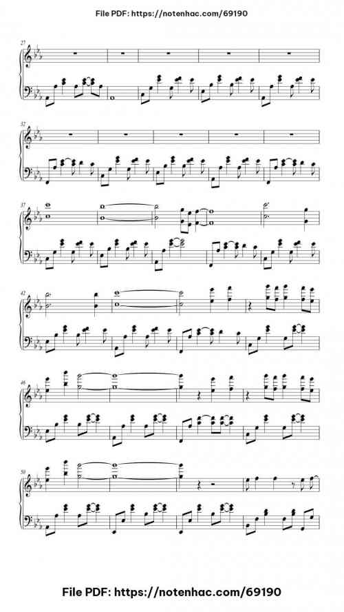 Where's My Love piano sheet music free pdf