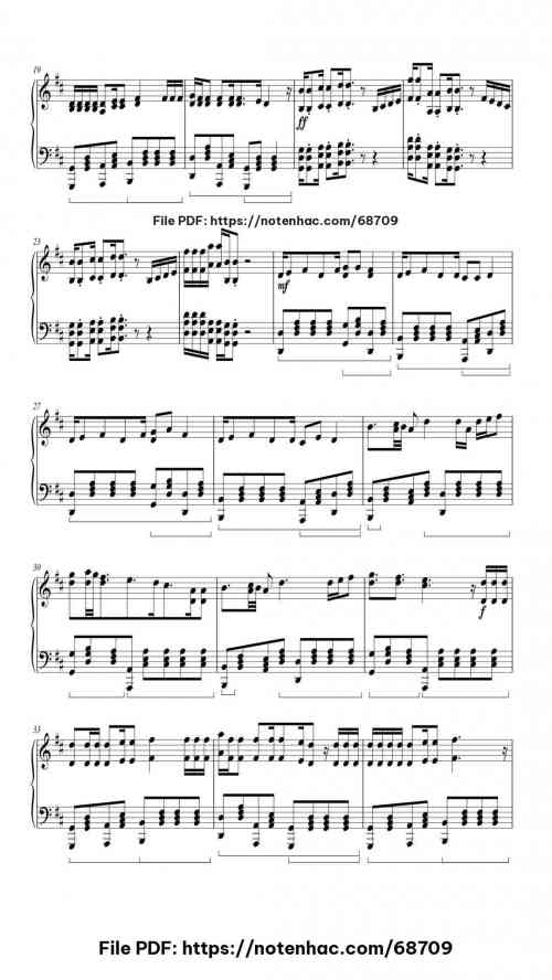 Without You piano sheet music free pdf