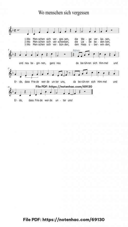 wo menschen sich vergessen