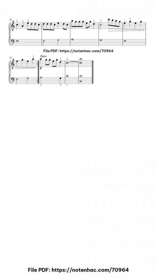 7 Years piano sheet music free pdf