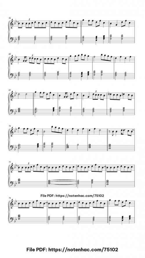7 Years piano sheet music free pdf
