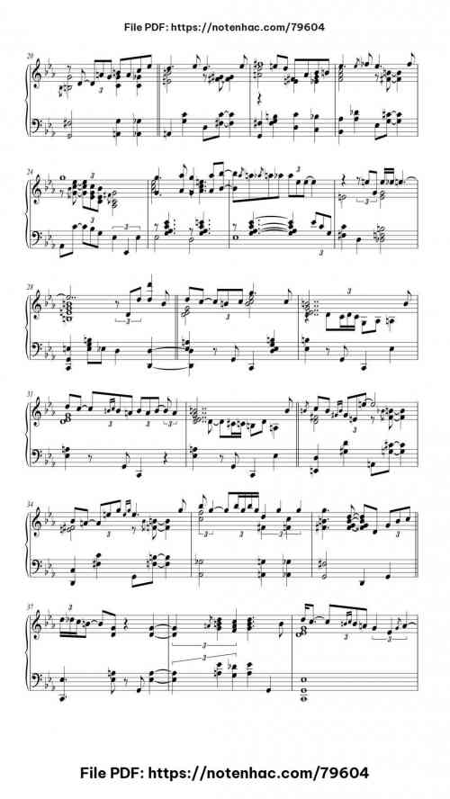 A Flower Is a Lovesome Thing by Billy Strayhorn Level Mid-Advanced 6 A Flower Is a Lovesome Thing piano sheet music free pdf