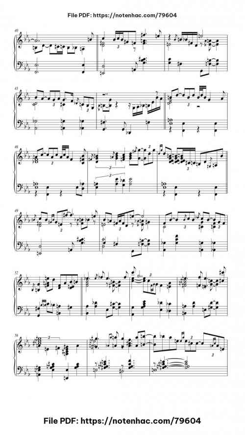 A Flower Is a Lovesome Thing by Billy Strayhorn Level Mid-Advanced 7 A Flower Is a Lovesome Thing piano sheet music free pdf